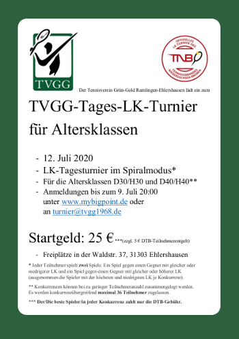 TVGG LK Turnier